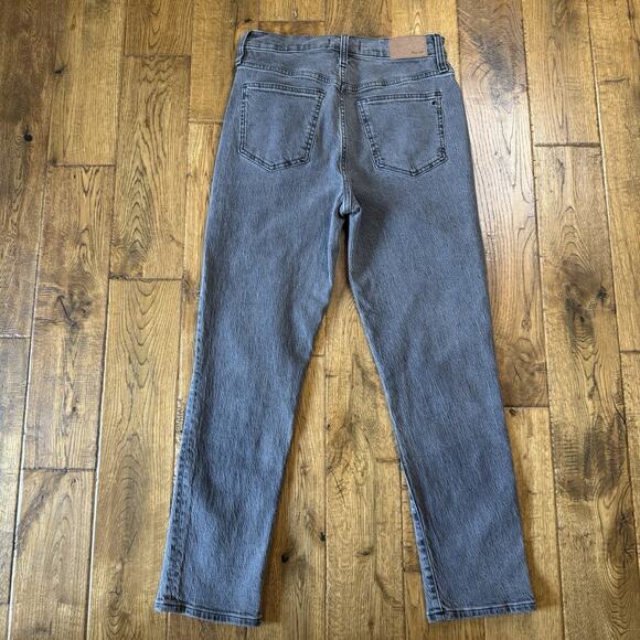 Madewell The Perfect Vintage Jean Womens 27 Black Gray Denim 27.5” Inseam - Picture 6 of 8